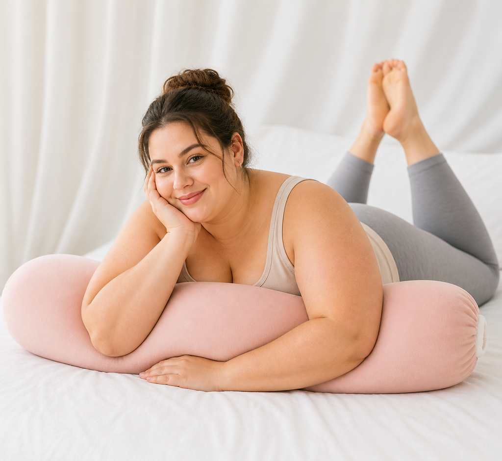 2-in-1 Ajustable Pregnancy & Nursing Pillow